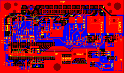 My16M PCB diagram